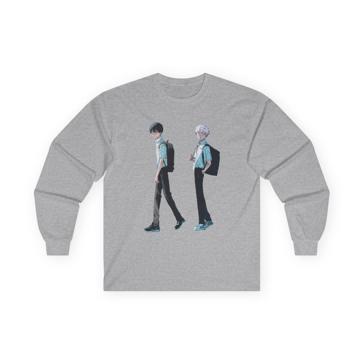 The Summer Hikaru Died Merch 3D Long Sleeve Anime Harajuku Long Sleeve Pullover, Style 2, 3XL - Official Hoodies merchandise