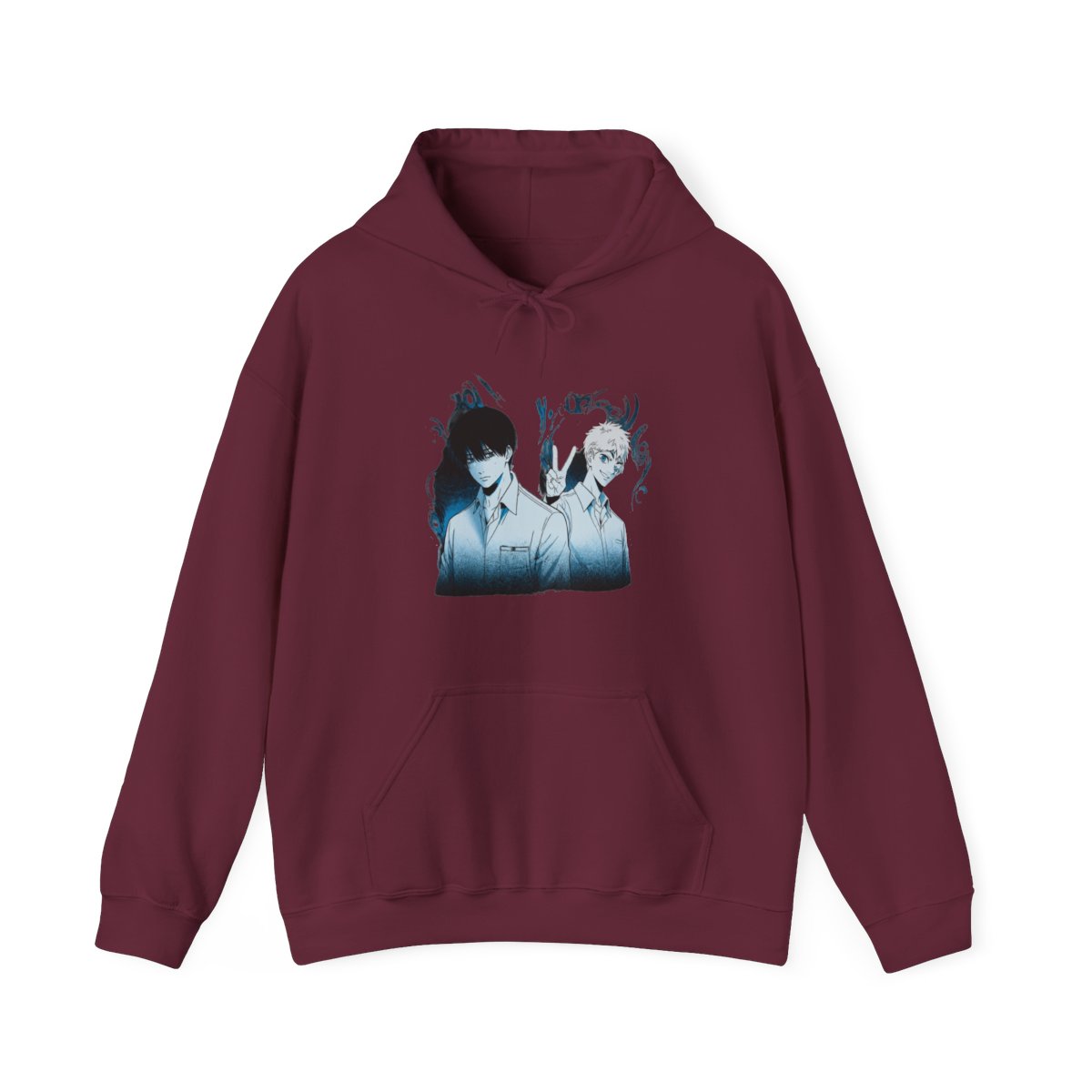 The Summer Hikaru Died Blue Tonal Hoodie
